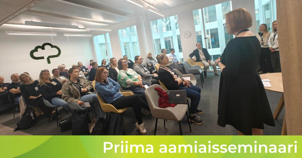 Yleisö Priiman aaiaisseminaarissa