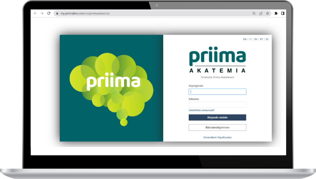 Priima Learning Management System - Saarni Learning